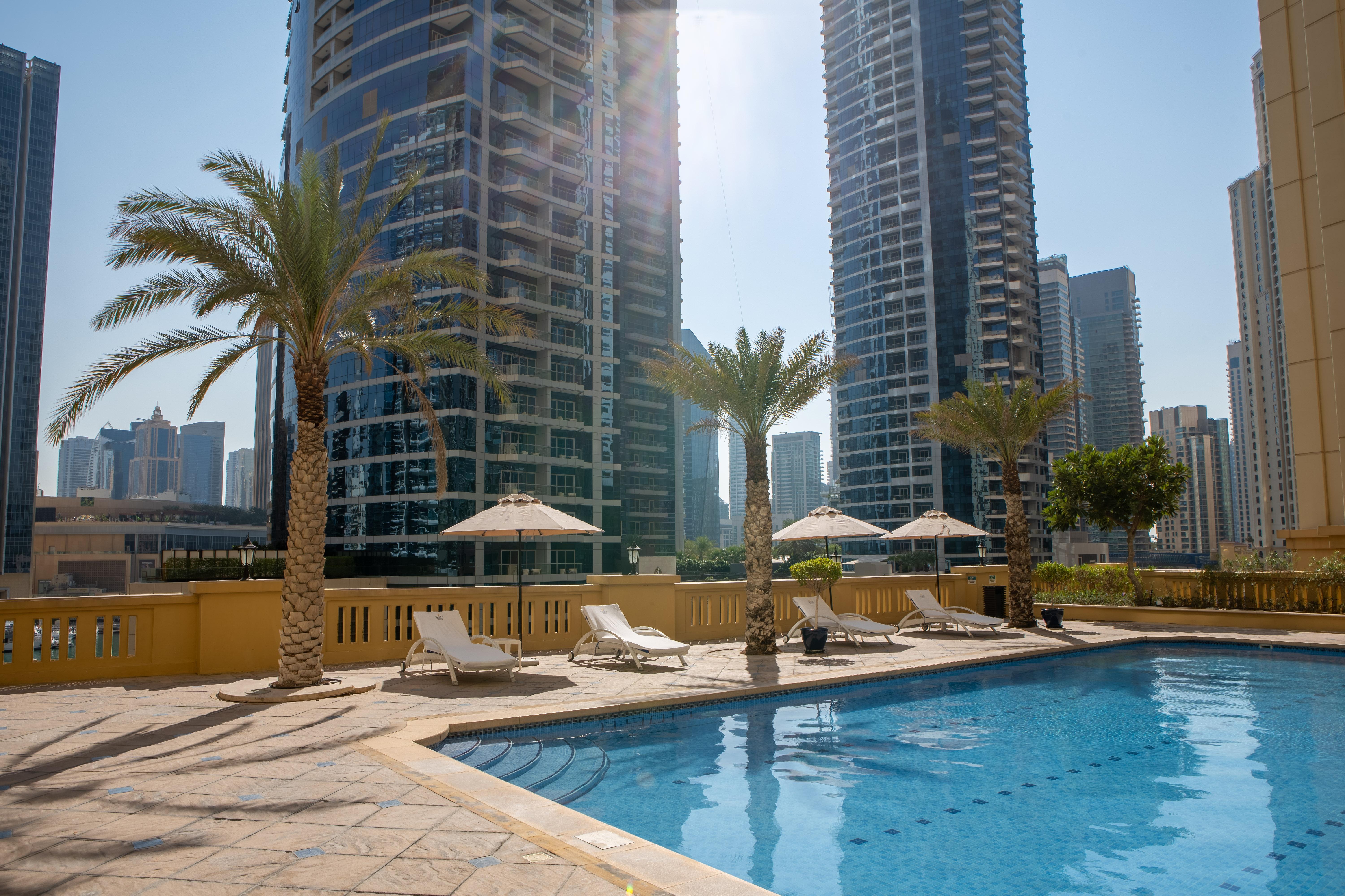 Suha Jbr Hotel Apartments Dubai Exterior photo
